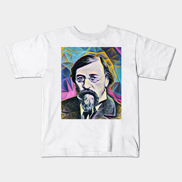 Nikolay Chernyshevsky Portrait | Nikolay Chernyshevsky Artwork 10 Kids T-Shirt by JustLit